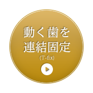 動く歯を 連結固定 (T-fix)